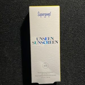 Brand New Unopened Supergoop Unseen Sunscreen